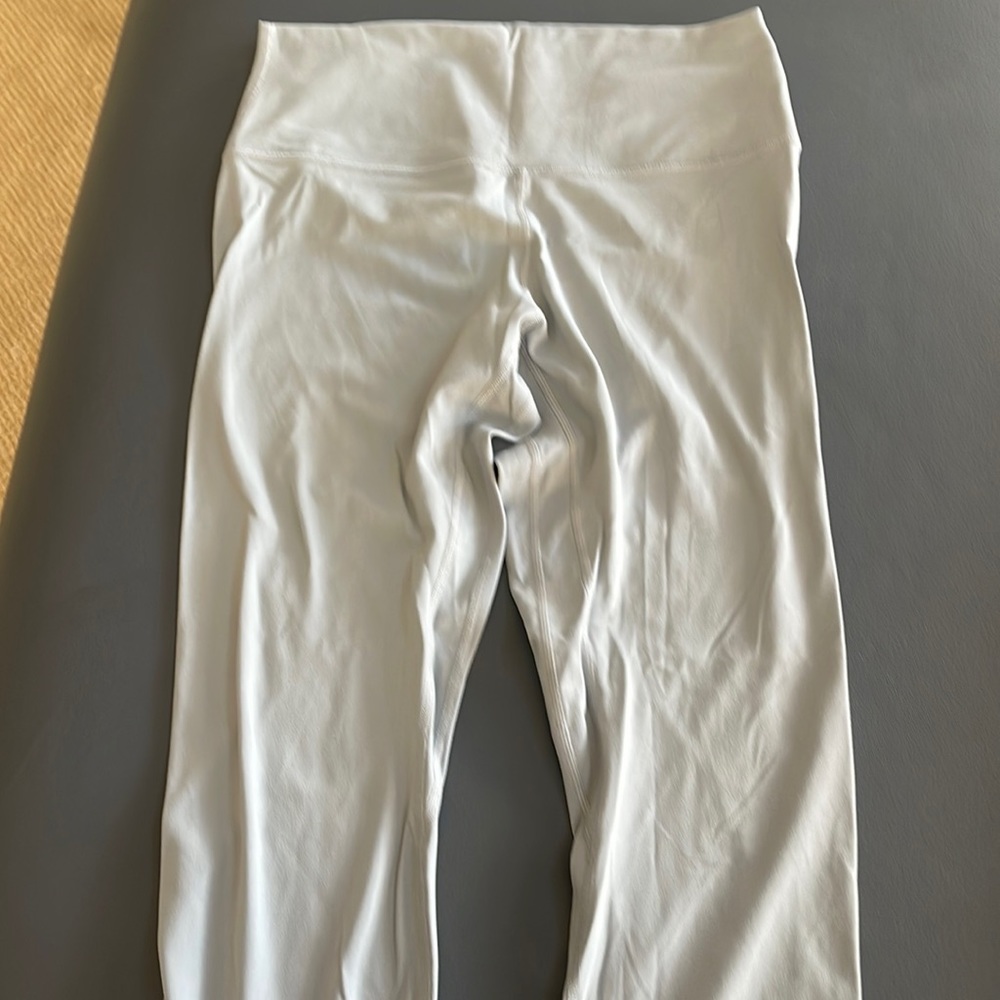 Lululemon mid length size 10 light blue tight. Worn maybe 4 times.